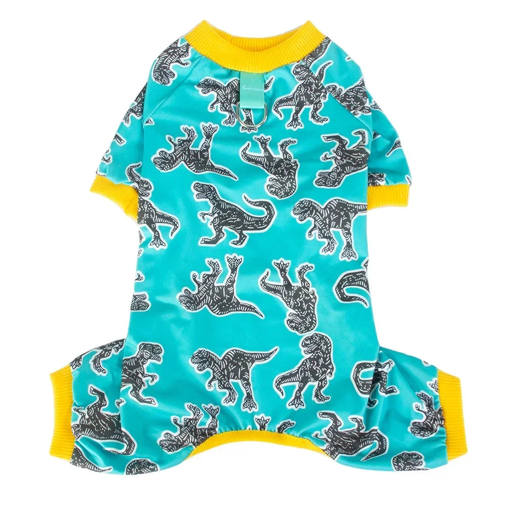 Soft Dog Pajamas Stretch Pet Onesie for Small Dogs Puppies