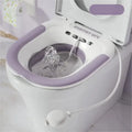 Portable Foldable Sitz Bath Basin for Toilet Pregnancy Hemorrhoid Care