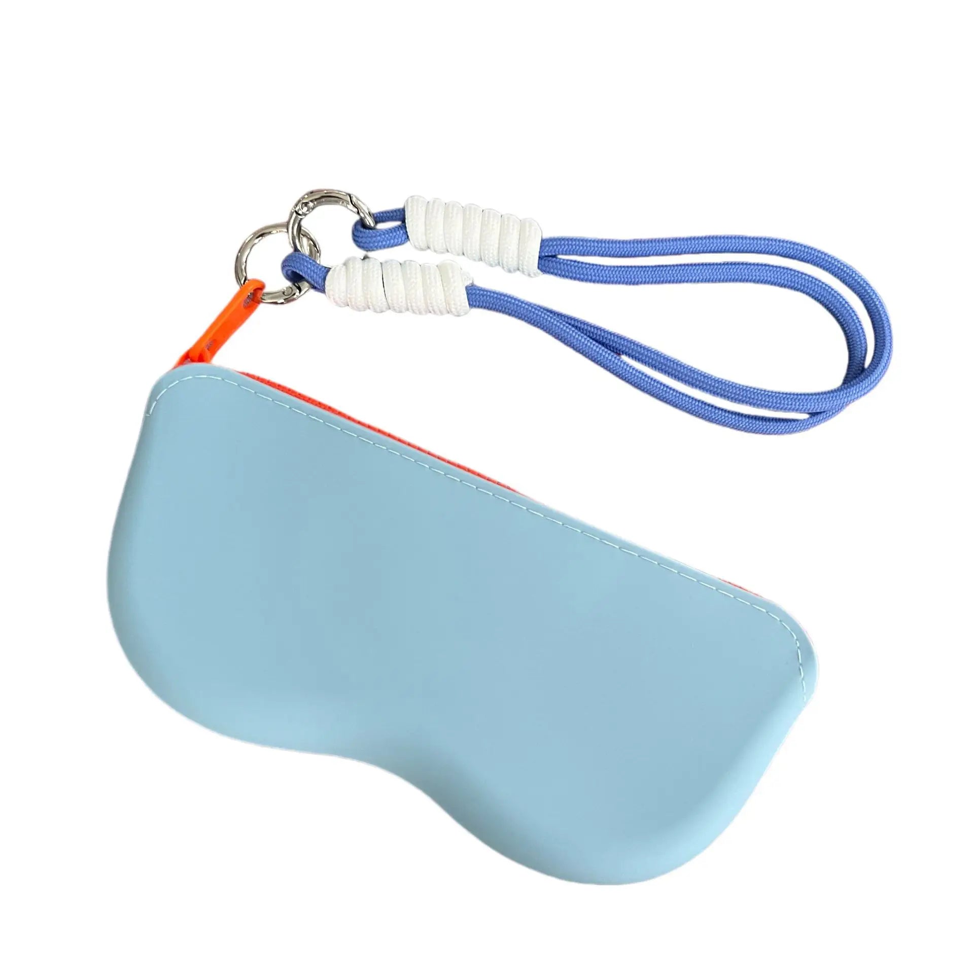 Silicone Zipper Eyeglass Case Waterproof Sunglasses Pouch