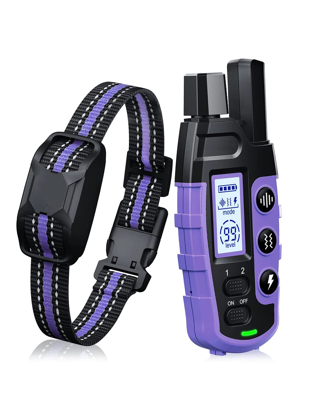 Dog Training Collar with Remote – 3300ft Range, Waterproof, Shock & Vibration Modes