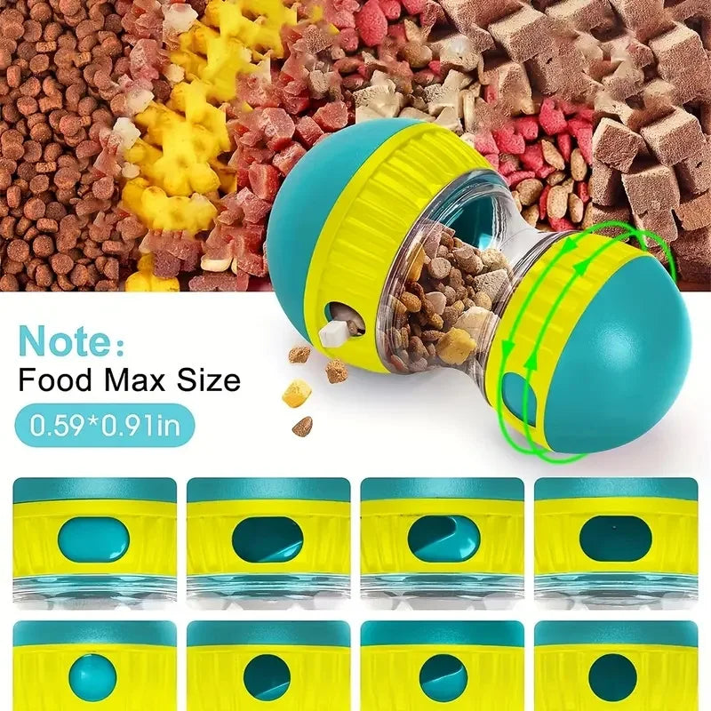 Interactive Dog Treat Dispenser Slow Feeder Toy