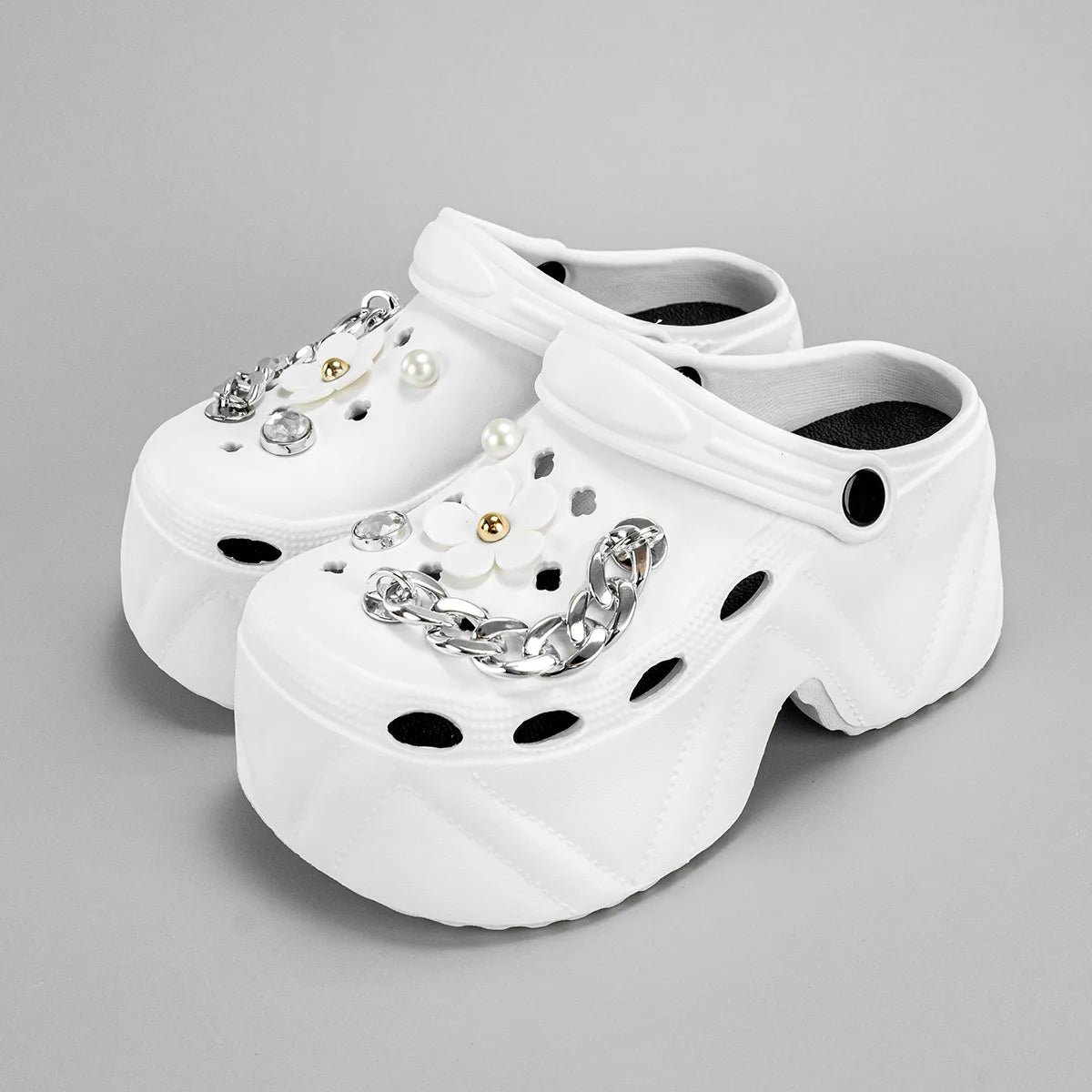 Women’s 9cm Platform Clogs Thick Sole EVA Summer Slippers