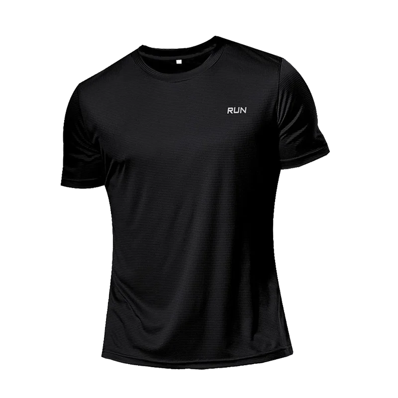 Men Multicolor Sport T Shirt Quick Dry Gym Running Fitness Jersey