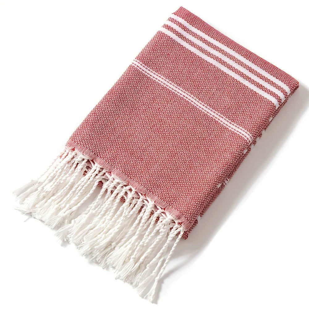 Turkish Beach Towel Quick Dry Soft Absorbent Sauna Gym Bath Towel