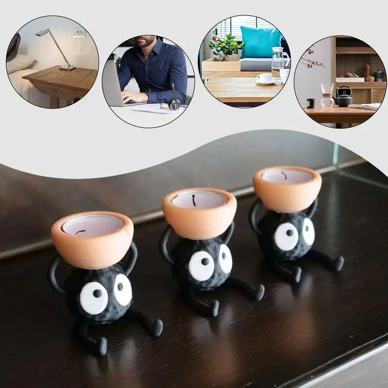 Cute 3D Printed Tea Light Candle Holder Decorative Candlestick Stand