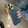 Aromatherapy Leather MagSafe Magnetic Frameless Armor iPhone Case