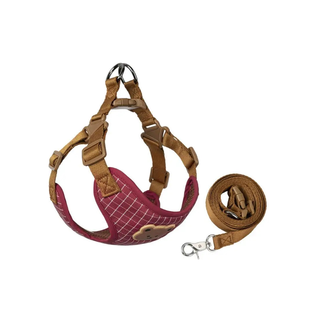 Breathable Dog Harness Leash Set for Small Medium Dogs and Cats