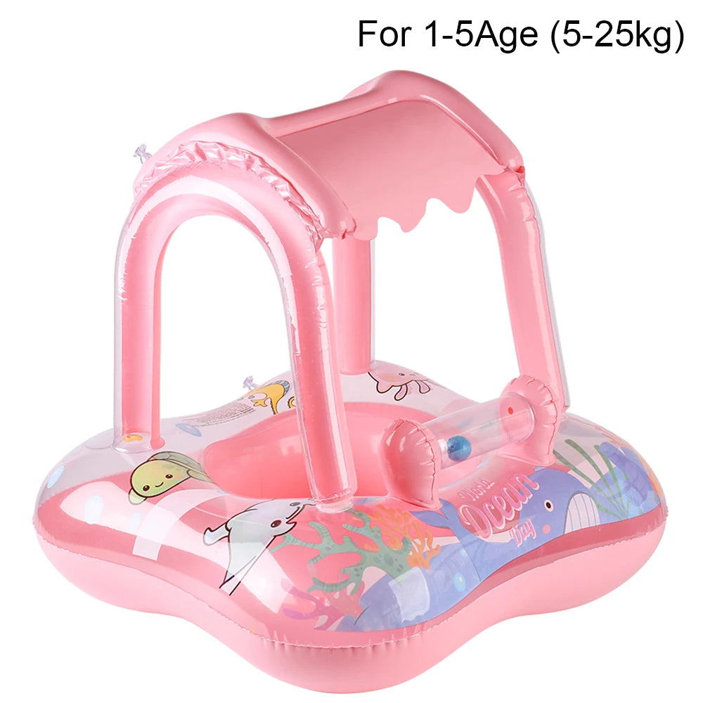 Baby Pool Float with Canopy