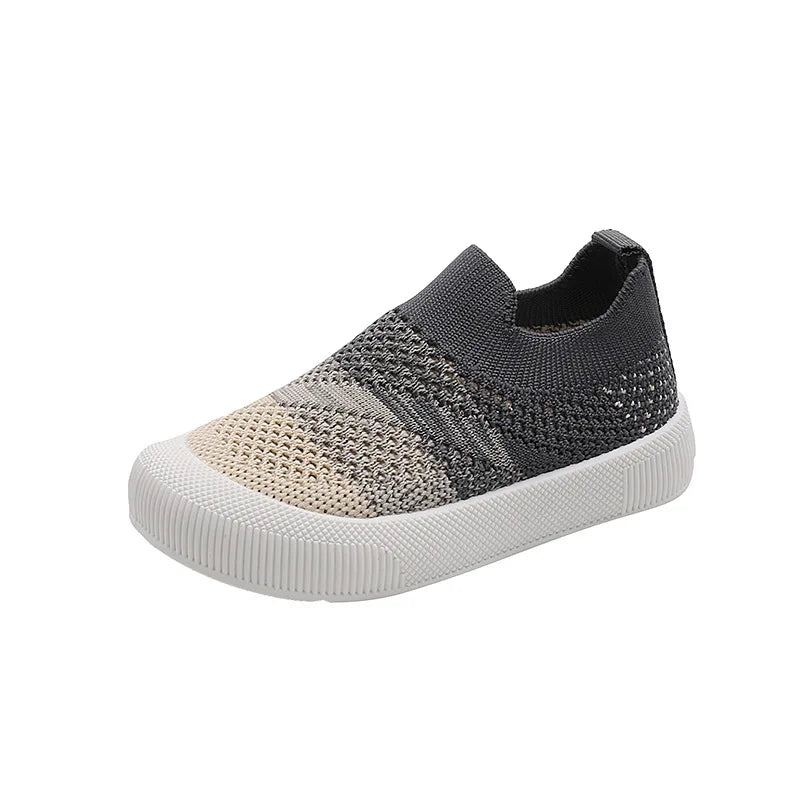 Kids Breathable Mesh Slip On Sneakers Size 20 31