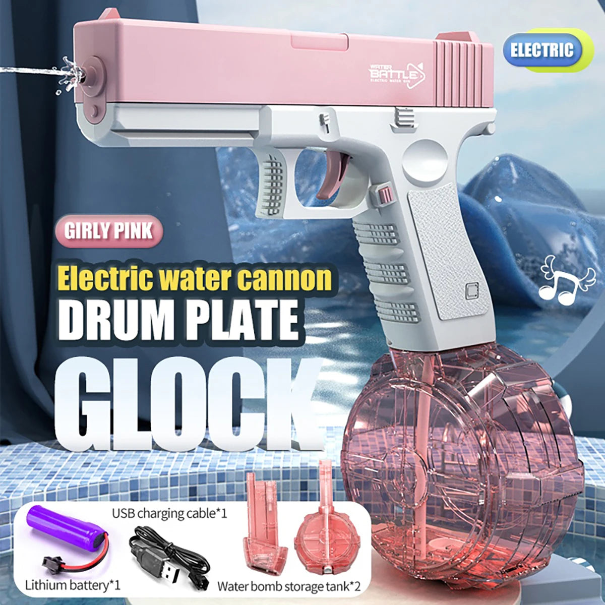 Electric Water Gun – Rechargeable High Power Water Blaster for Kids & Adults