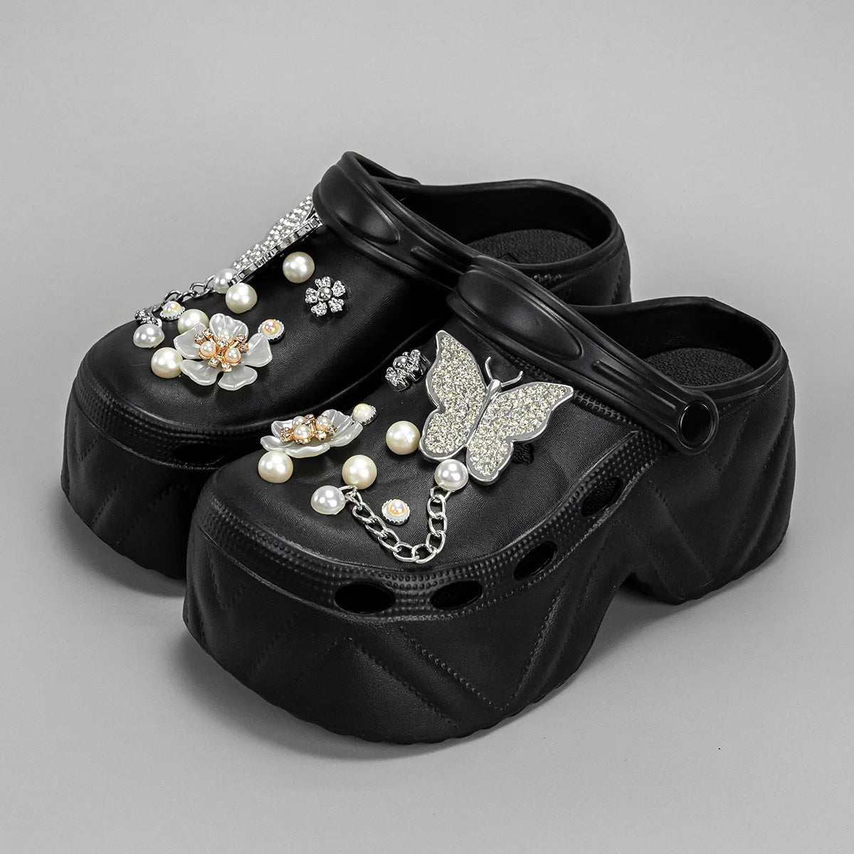 Women’s 9cm Platform Clogs Thick Sole EVA Summer Slippers