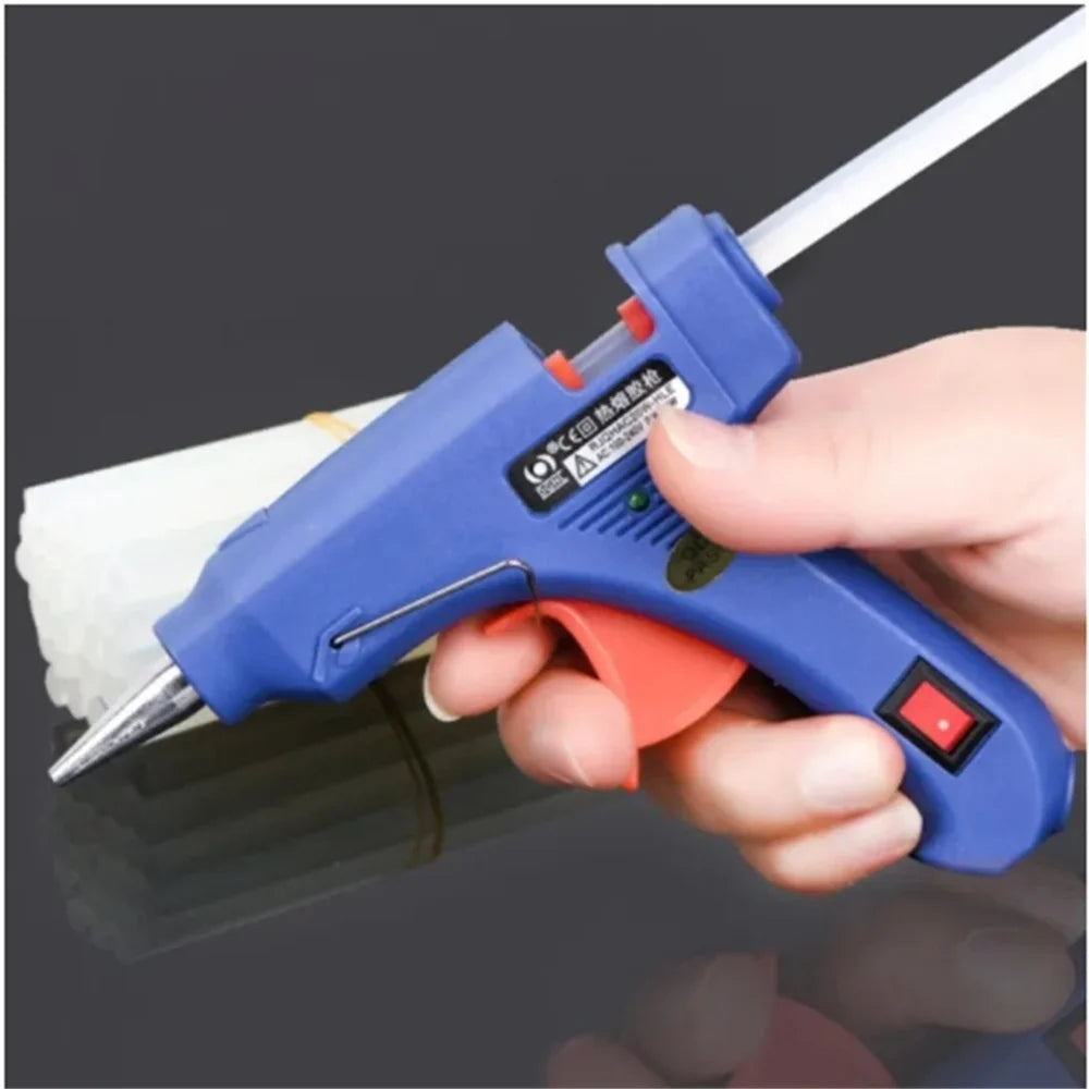 Mini Hot Glue Gun 20W – DIY Craft & Repair Tool with Glue Sticks