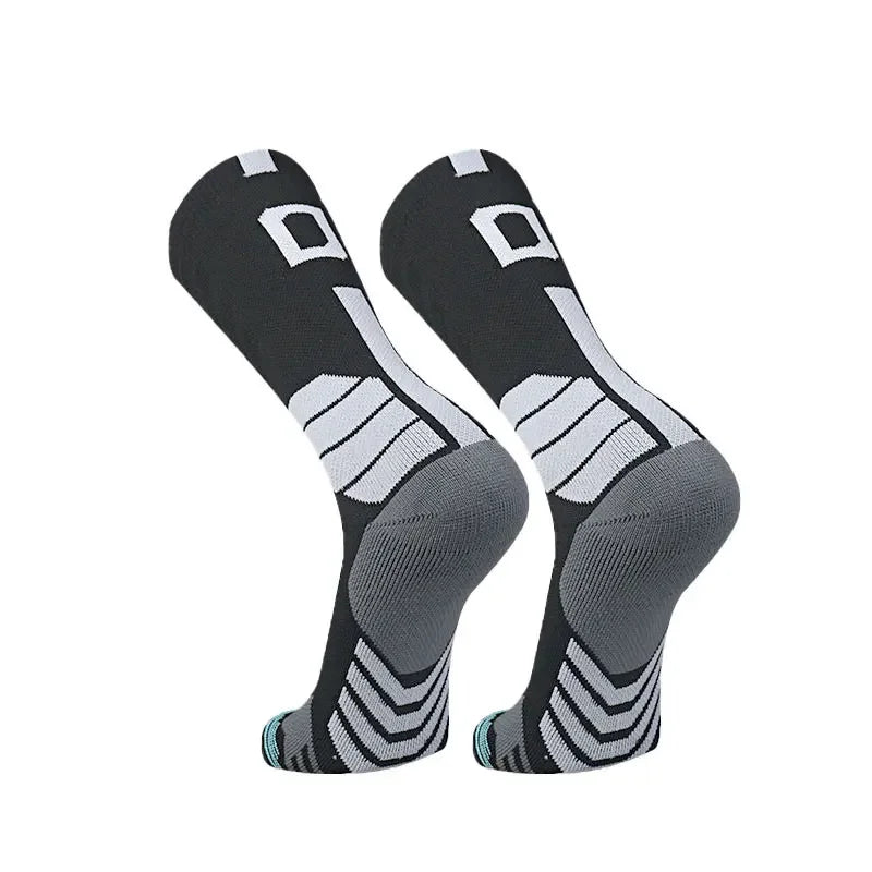 Elite Basketball Compression Socks High Elastic Towel Bottom Sports Socks Men Women