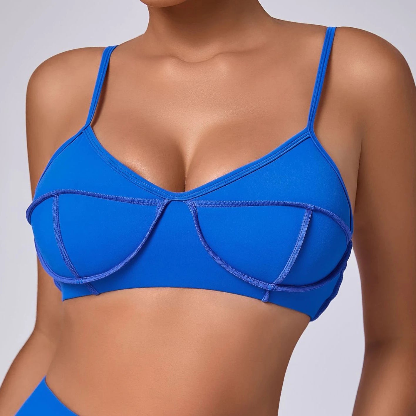 Women Seamless Yoga Set Push Up Sports Bra High Waist Leggings Gym Workout Outfit