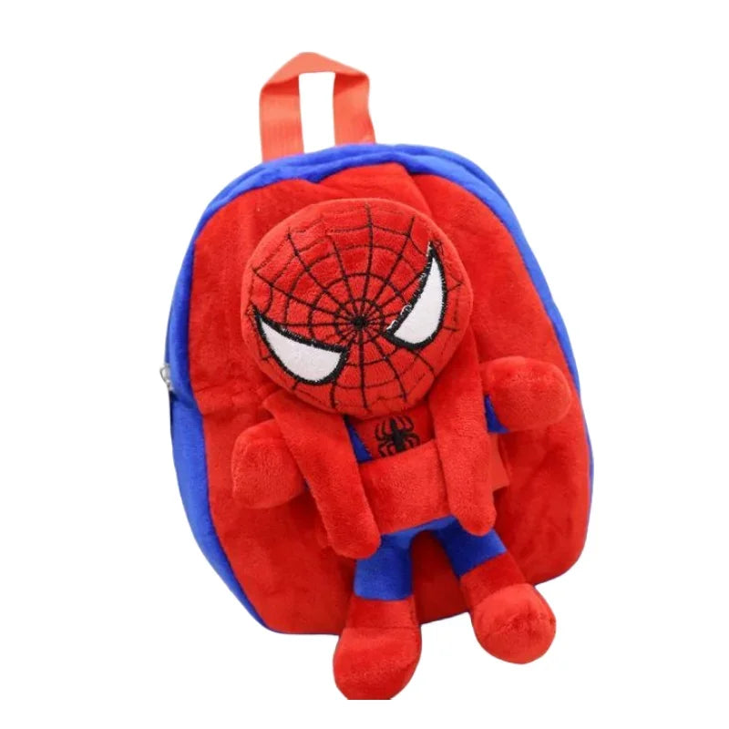 Spider Man Plush Backpack for Kids Mini Kindergarten Bag