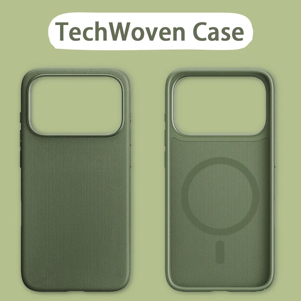 Tech Woven Magnetic Adsorption iPhone Case