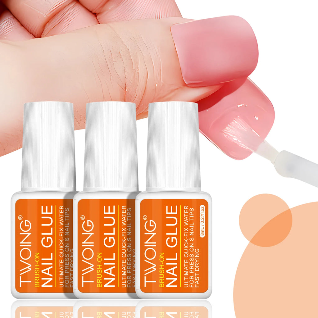 Quick Dry Nail Glue – Strong Waterproof Adhesive for Press-On & Acrylic Nails