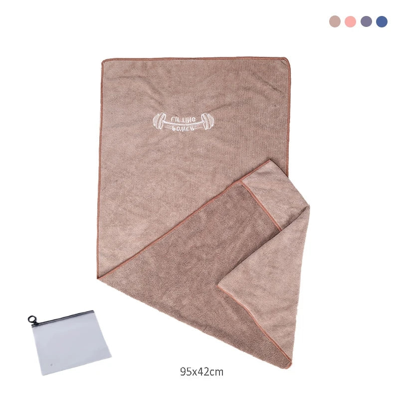 Fitness Quick Dry Microfiber Towel Anti Slip Gym Yoga Sports Sweat Towel