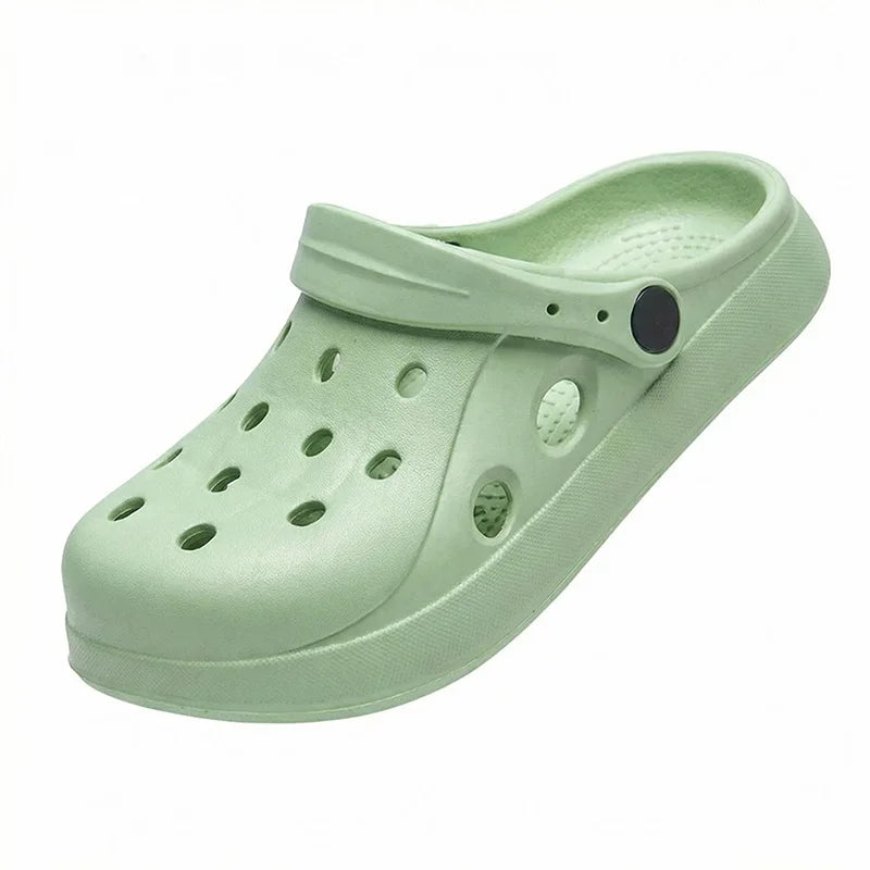 Women EVA Platform Clogs Thick Sole Garden Beach Slippers