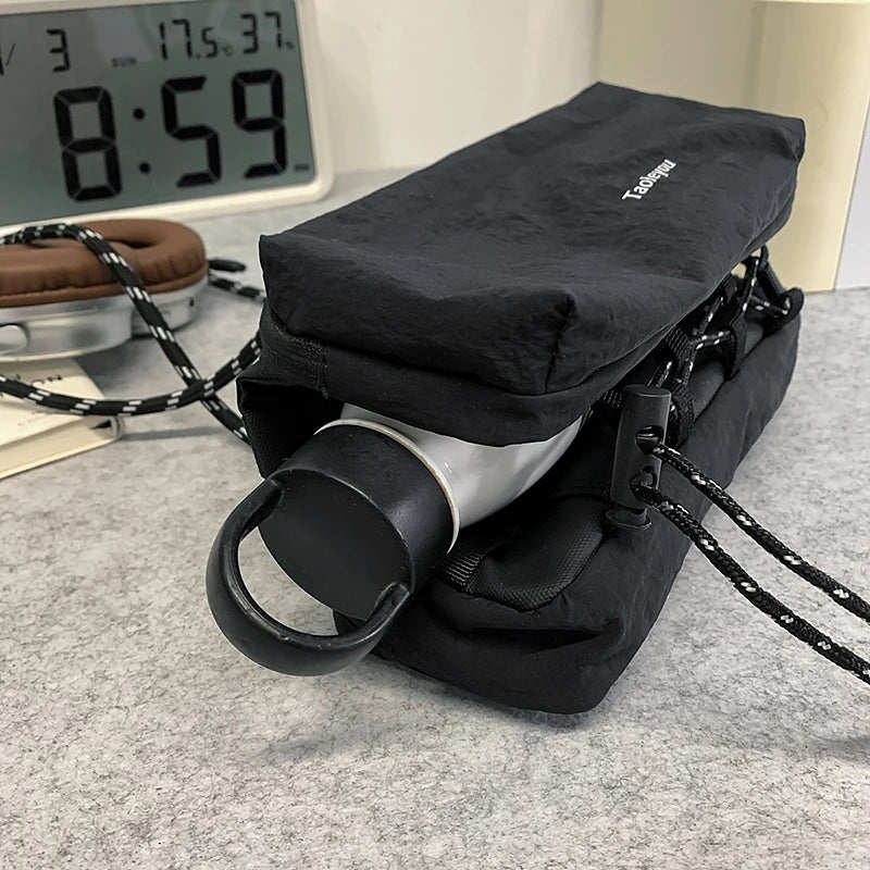 Lightweight Outdoor Crossbody Backpack Multi Layer Unisex Hiking Bag