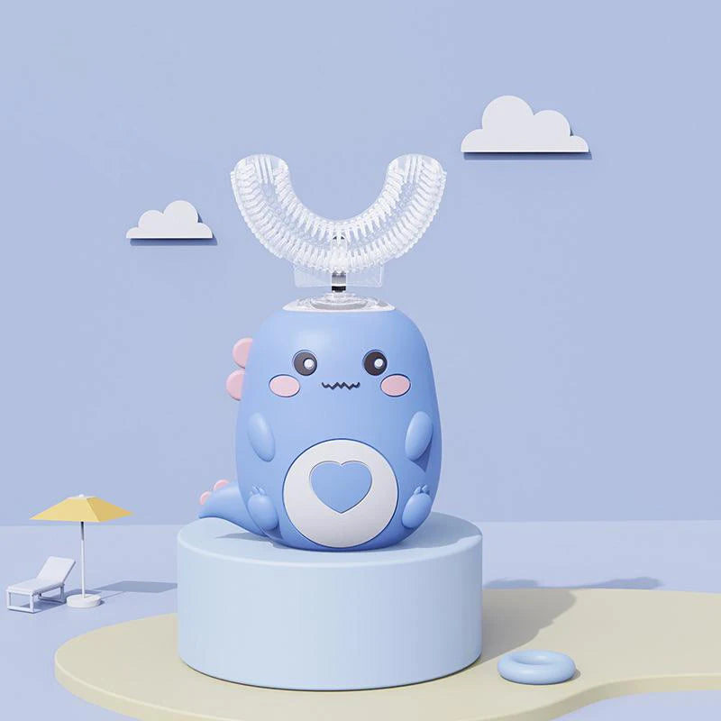 Kids Electric U Shaped Toothbrush Rechargeable Sonic Brush