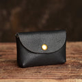 Genuine Leather Coin Purse Wallet Small Card and Key Holder