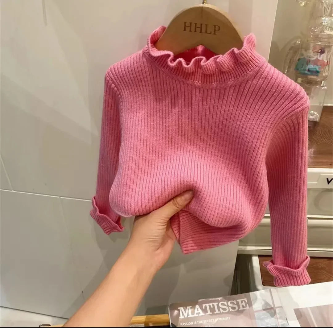 Baby Boys Girls Cotton Knit Sweater Long Sleeve Pullover 0 to 7 Years