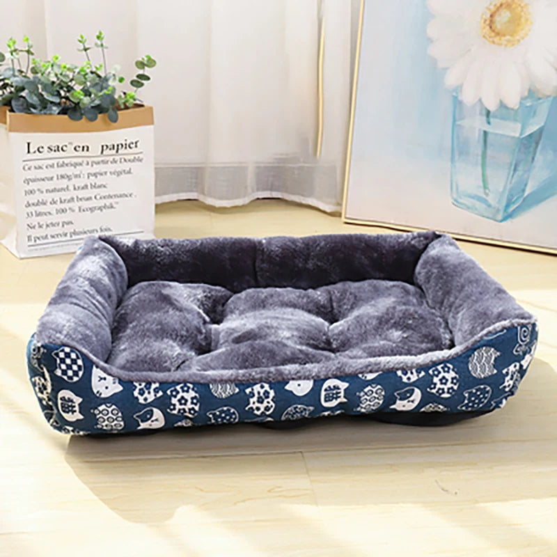 Winter Pet Bed Sofa Mat Soft Dog Cat Cushion Bed for All Sizes