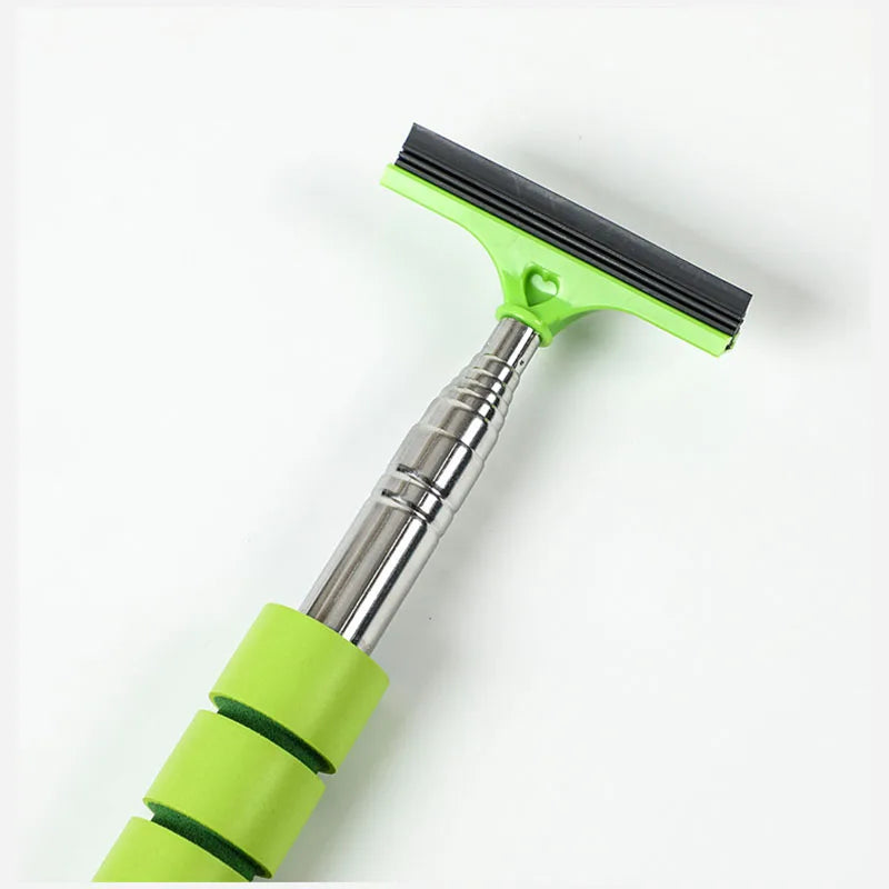 Car Rearview Mirror Cleaning Tool Telescopic Glass Wiper and Window Cleaner