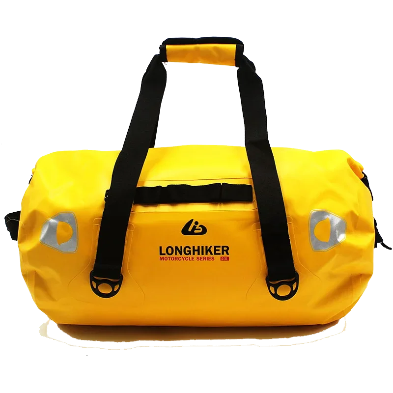 Waterproof Motorcycle Duffle Tail Bag 40–120L Cycling Gym Outdoor Adventure Bag