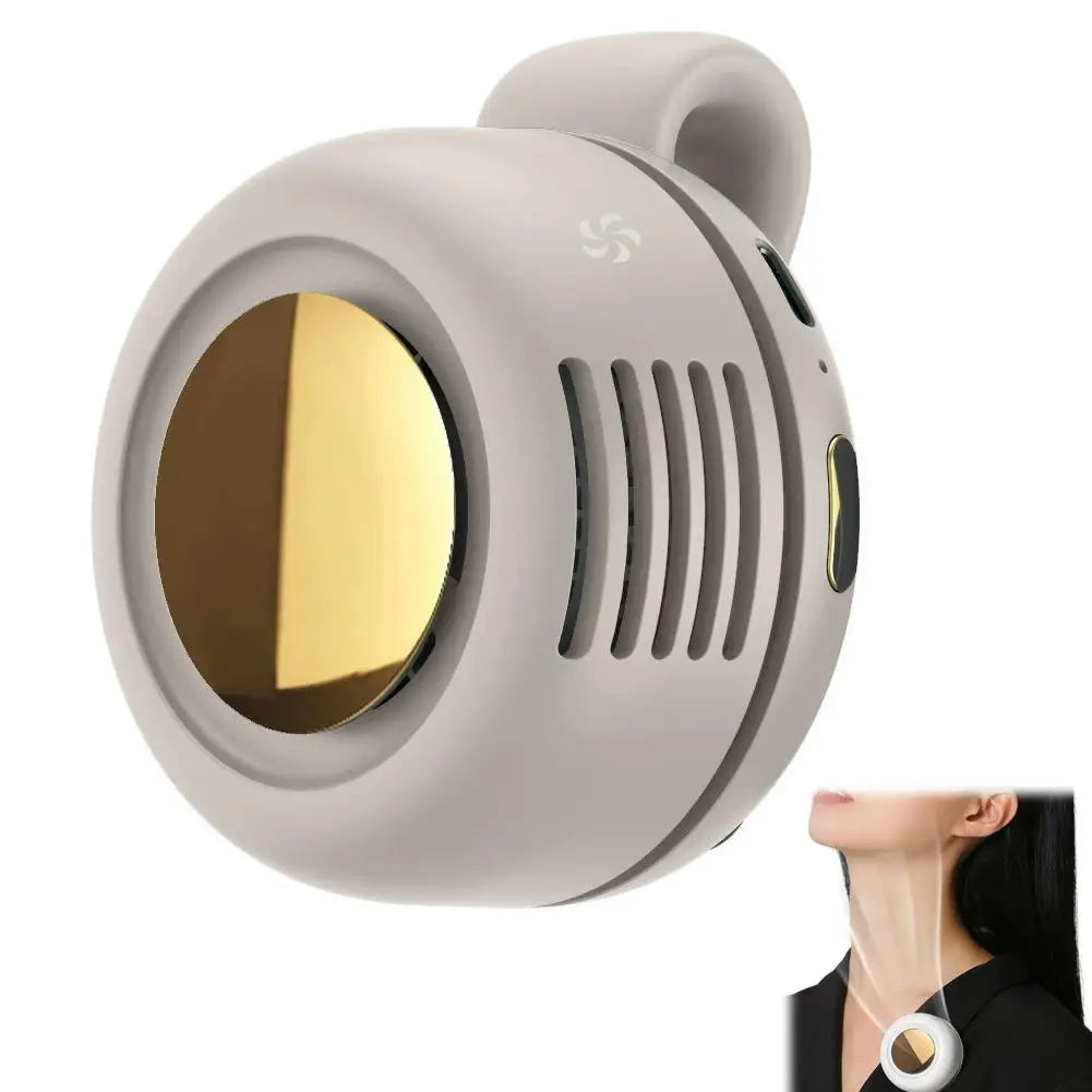 Portable Mini Bladeless Fan Clip On 3 Speed