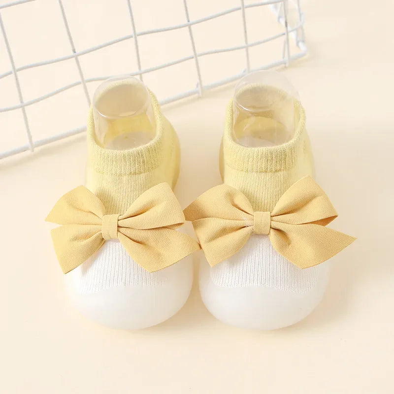 Baby Cartoon Sock Shoes Soft Rubber Sole First Walker Sneakers