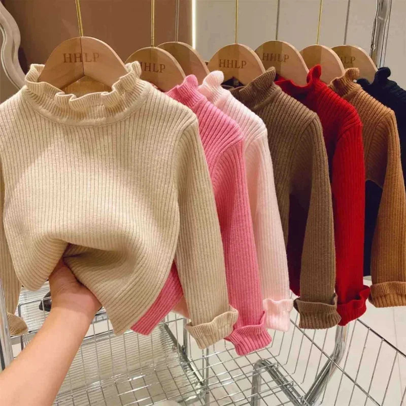 Baby Boys Girls Cotton Knit Sweater Long Sleeve Pullover 0 to 7 Years