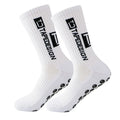 Anti Slip Football Socks Mid Calf Non Slip Grip Socks Men Women Sports Cycling Running Yoga Socks 1 Pair