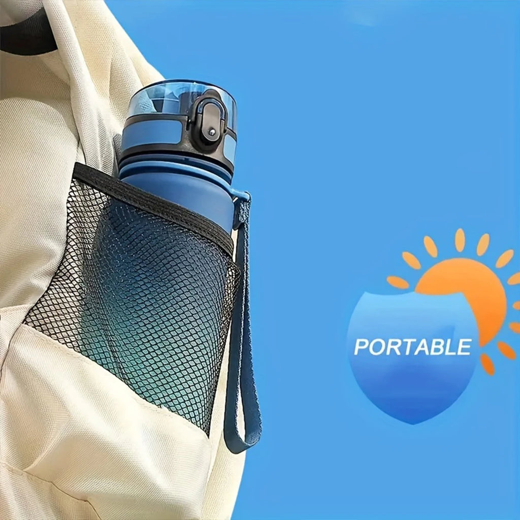 Gradient Water Bottle 600ml 750ml 1000ml Leakproof Portable Sports Gym Bottle BPA Free Outdoor Travel Drink Bottle