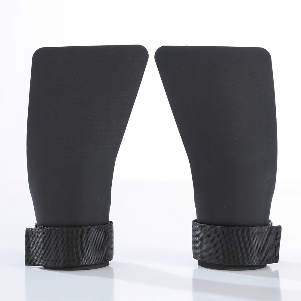 Hypalon No Hole Hand Grips Crossfit Pull Up Gym Palm Protector Weightlifting Training