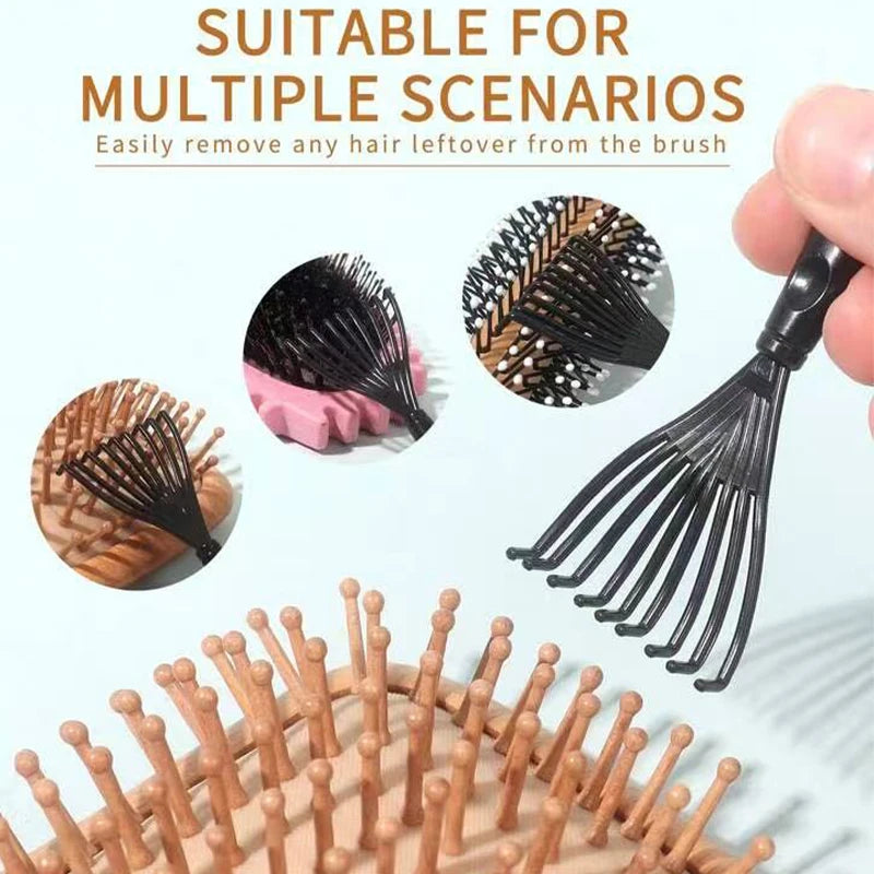 Boar Bristle Hair Brush for Men Women Thick Fine Hair