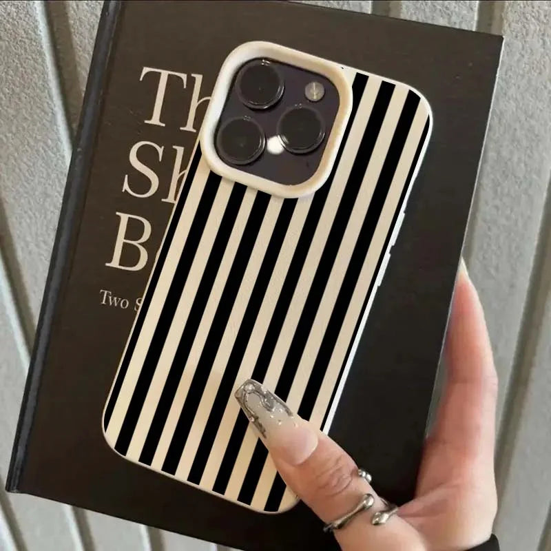 Striped Minimalist Colorful Phone Case iPhone Case