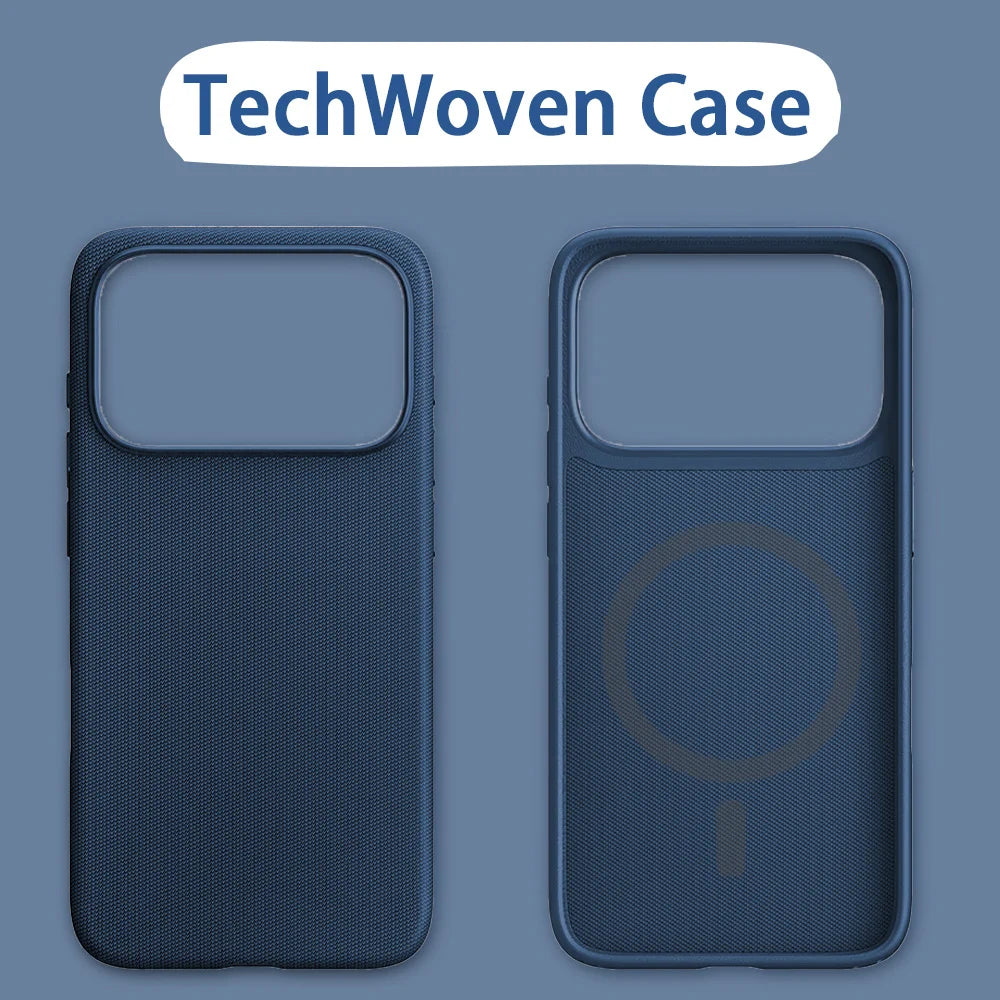 Tech Woven Magnetic Adsorption iPhone Case