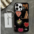 Luminous Graffiti Love Shockproof iPhone Case