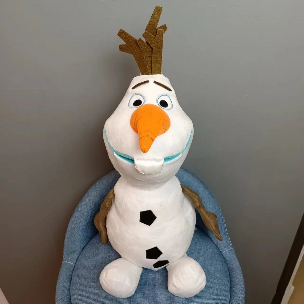 Disney Frozen Olaf Plush Toy Snowman Stuffed Doll Kids Gift Room Decor