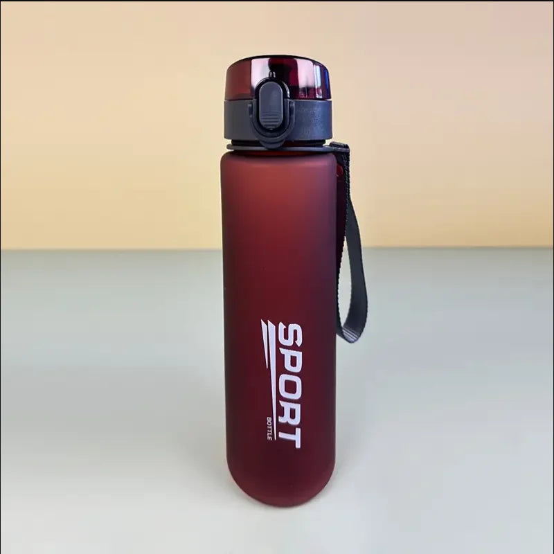 BPA Free Leakproof Water Bottle 400ml 560ml Portable Sports Bottle Gym Hiking Drinking Bottle