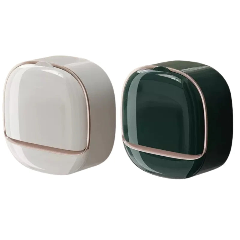 Waterproof Soap Box Hanging Bathroom Soap Holder with Drainage Storage Case