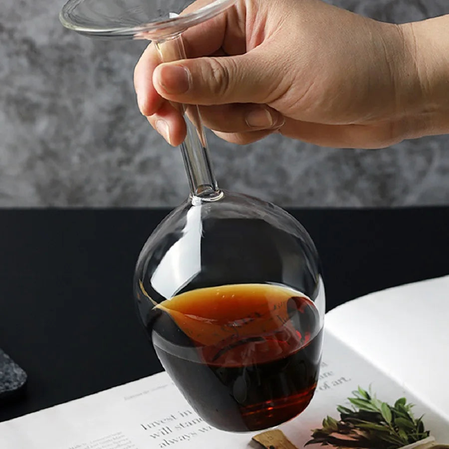 13.5oz Inverted Wine Glass Cocktail Spirits Glass for Home Bar Restaurant