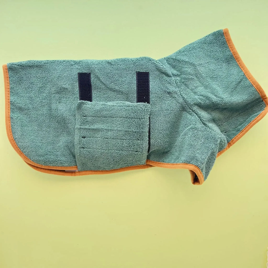 Absorbent Dog Bathrobe Quick Dry Pet Towel