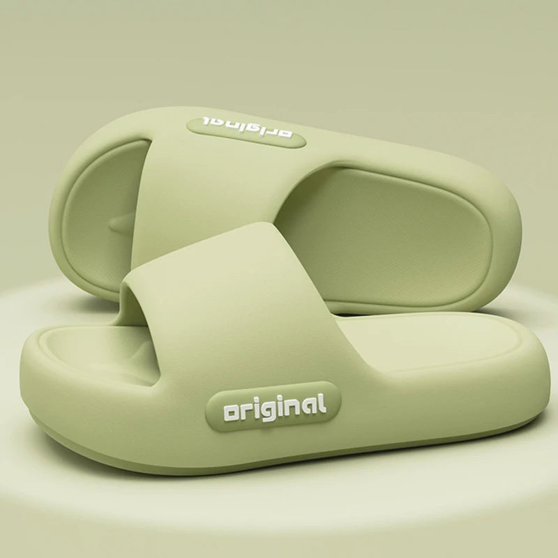 Women Cloud Platform Slippers Soft Sole Beach Slides