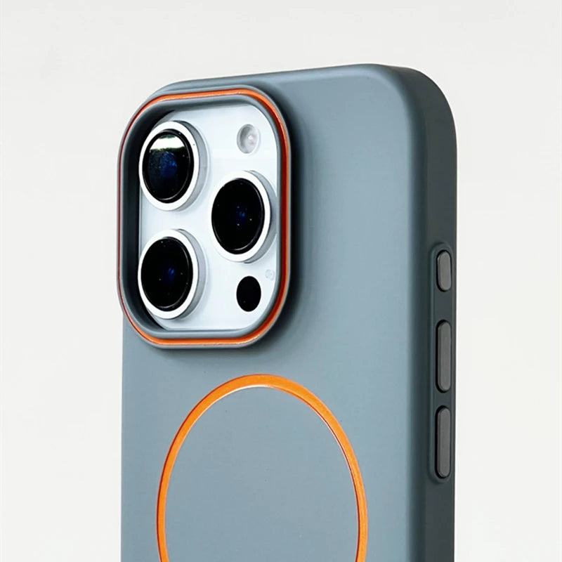 Matte Magnetic iPhone Case – MagSafe Compatible Slim Protective Cover