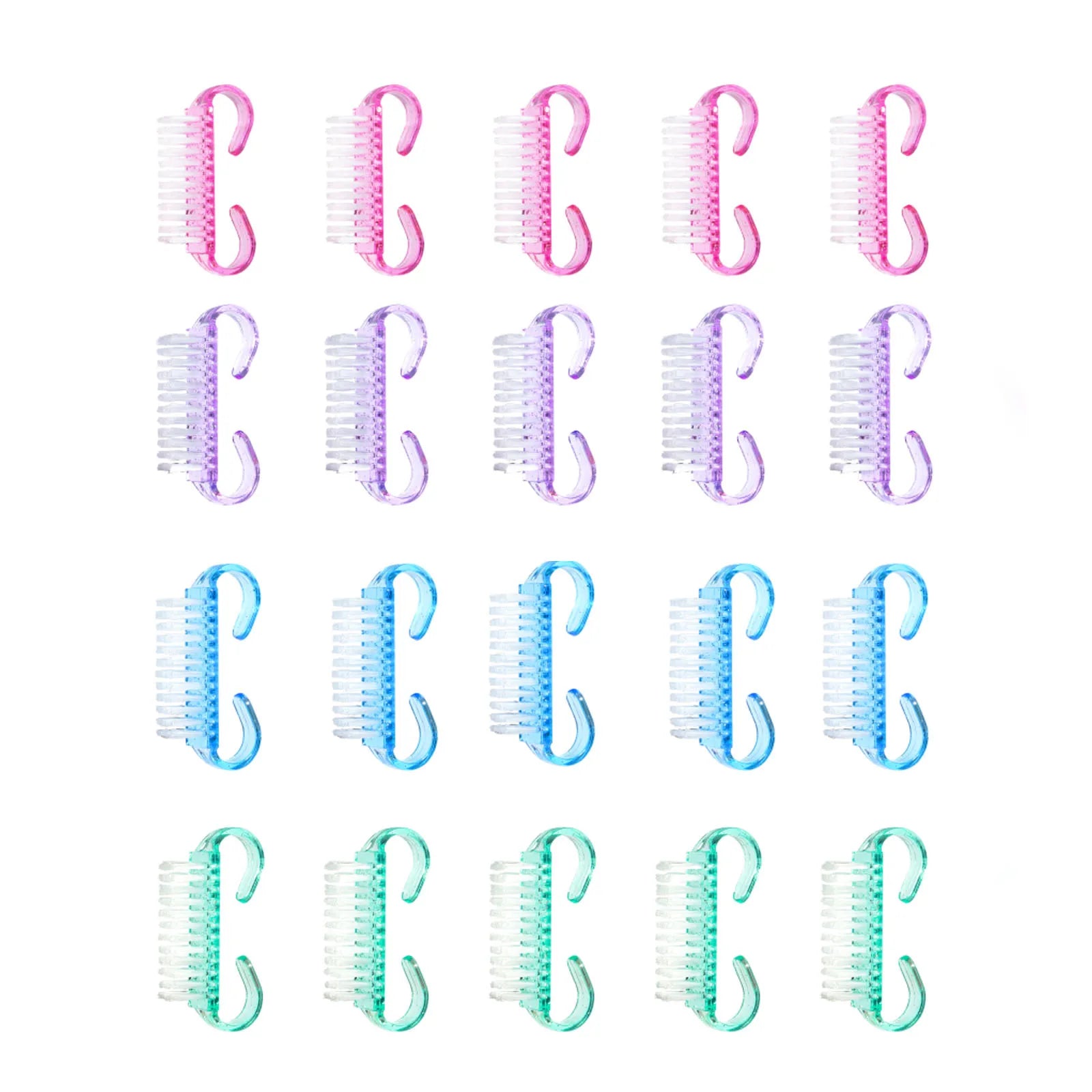Nail Cleaning Brush – Soft Bristle Manicure Pedicure Nail Art Cleaning Tool