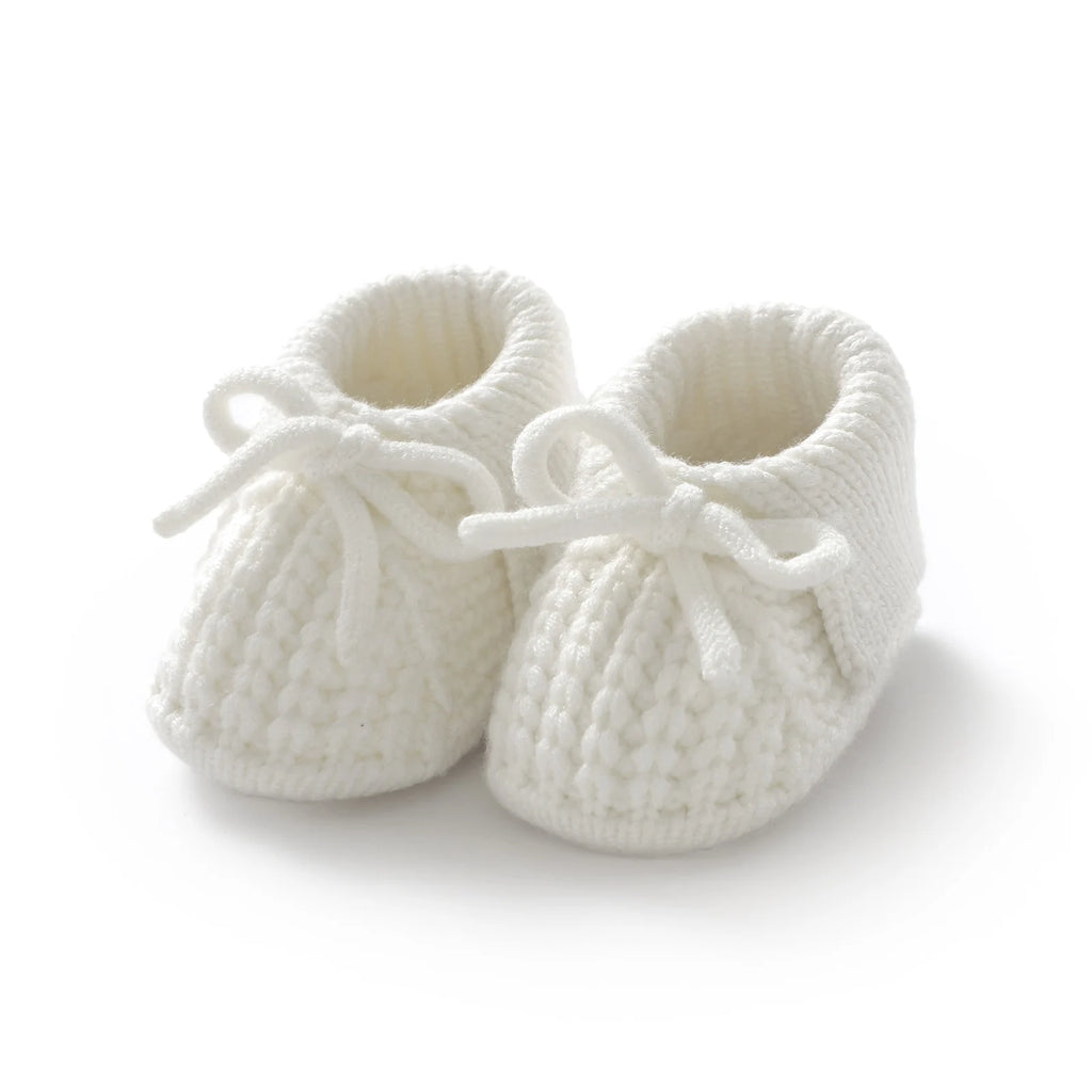 Knitted Baby Booties for Newborn Boys Girls 0 18M