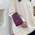 Women Crossbody Phone Bag Mini Shoulder Bag Travel Anti-Theft Small Messenger Bag Multi Pocket Mobile Pouch